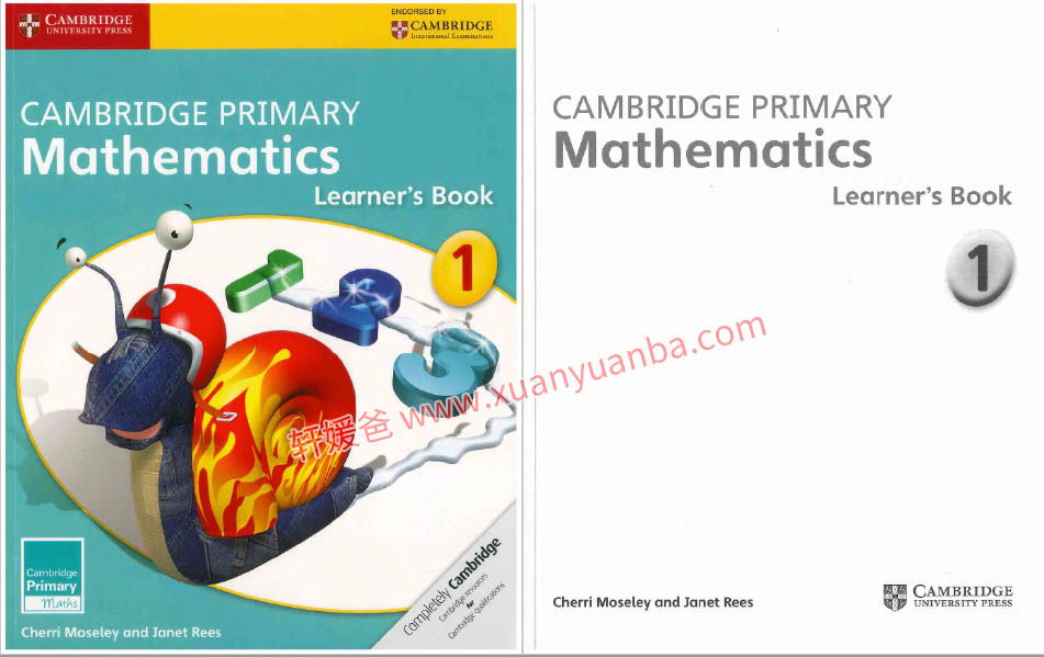 《Cambridge Primary Mathematics learner’s book G1-G6》剑桥小学数学 百度云网盘下载