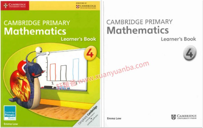 《Cambridge Primary Mathematics learner’s book G1-G6》剑桥小学数学 百度云网盘下载