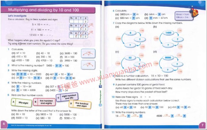 《Cambridge Primary Mathematics learner’s book G1-G6》剑桥小学数学 百度云网盘下载