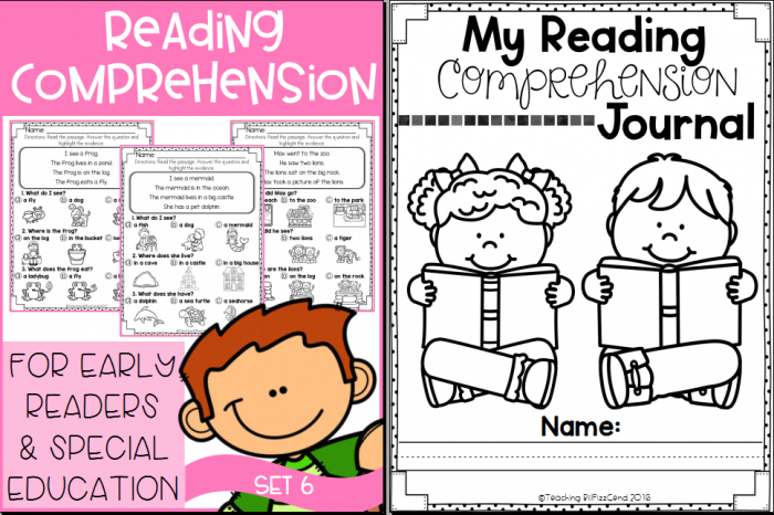 《Reading comprehension for early reader》六册儿童阅读理解 自然拼读练习册 百度云网盘下载