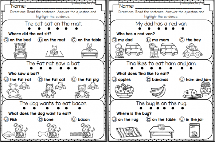 《Reading comprehension for early reader》六册儿童阅读理解 自然拼读练习册 百度云网盘下载