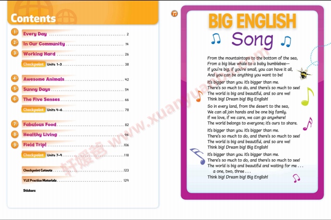 【英语】《Big English 培生朗文教材1-6》全高清PDF+音频+视频+交互软件 百度云网盘下载