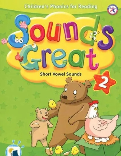 《Sounds Great自然拼读教材1-5级》英文练习册音频单词卡 百度云网盘下载