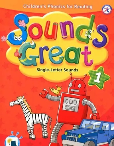 《Sounds Great自然拼读教材1-5级》英文练习册音频单词卡 百度云网盘下载