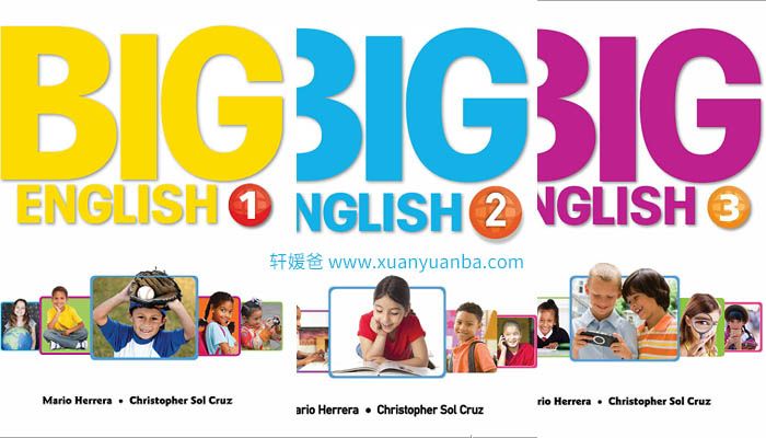 【英语】《Big English 培生朗文教材1-6》全高清PDF+音频+视频+交互软件 百度云网盘下载
