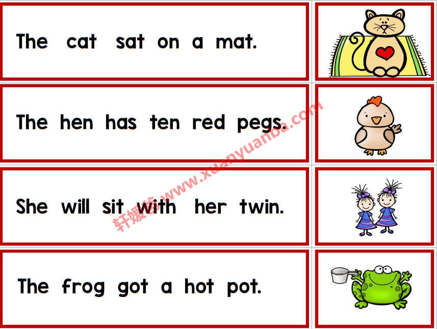 《Phonics Sentence Bundle》 英语启蒙自然拼读 高清PDF 8册 百度云网盘下载