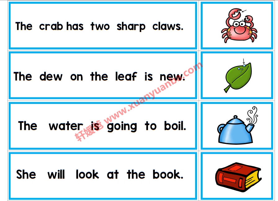 《Phonics Sentence Bundle》 英语启蒙自然拼读 高清PDF 8册 百度云网盘下载