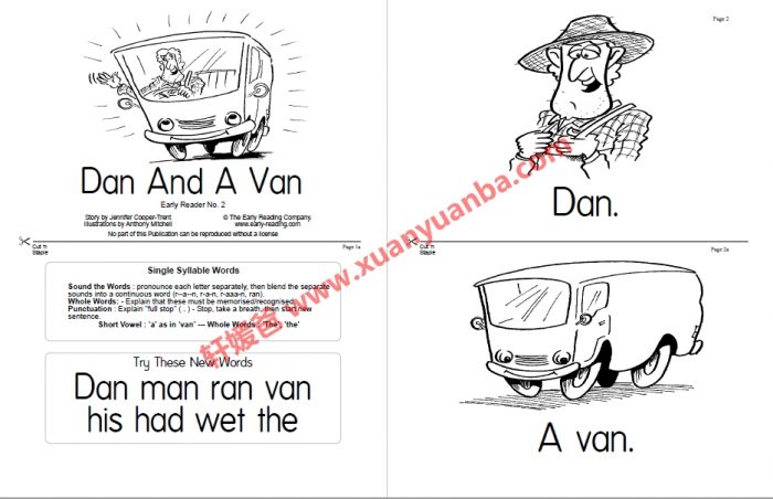 英语启蒙自然拼读《Fantastic Phonics 三个系列》共60本解码读物 PDF百度云网盘下载