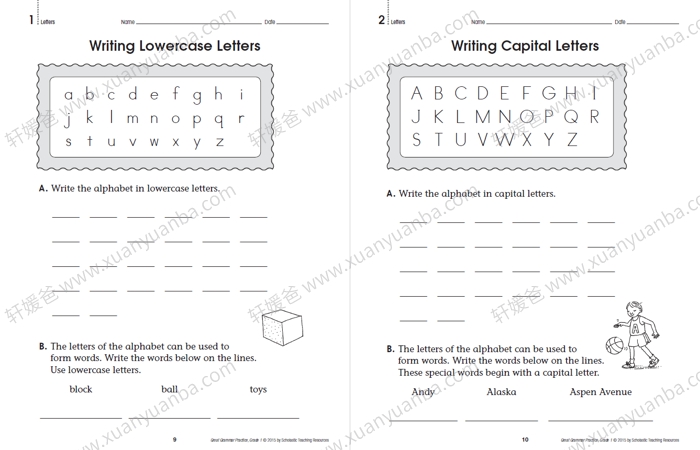 《Great Grammar Practice》1-6级全套小学语法练习册PDF 百度云网盘下载