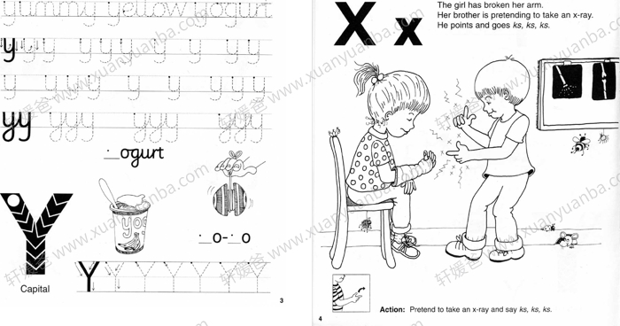 《Jolly Phonics Workbooks 1-7册》欢乐英语儿童自然拼读练习册 PDF 百度云网盘下载