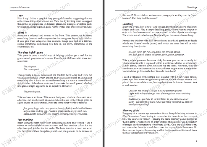 《Jumpstart! Grammar》适合6-14岁的语法教学书 PDF百度云网盘下载