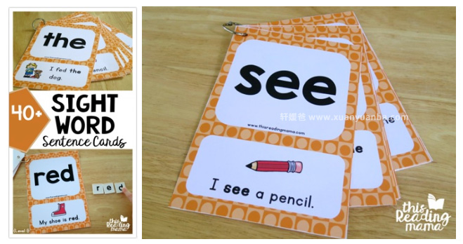 《高频词彩色闪卡1-5级》英语启蒙闪卡高清PDF百度云网盘下载