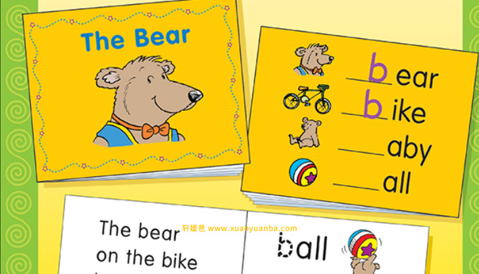 《25 Read & Write Mini-books That Teach Phonics》学乐自然拼读迷你练习册PDF百度网盘下载