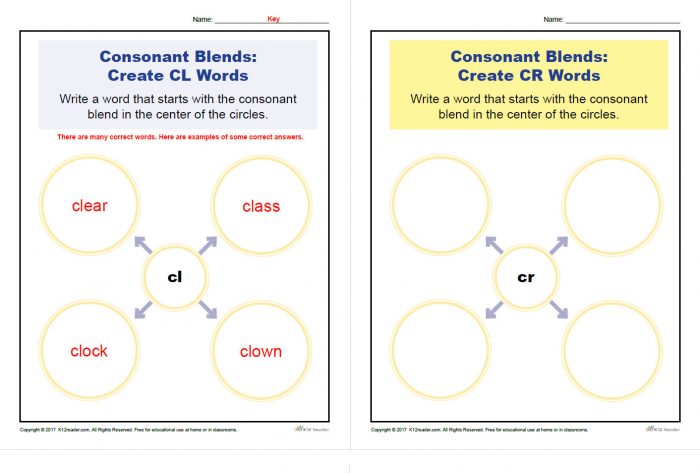 《Vocabulary Phonics 5类》135份美国自然拼读词汇练习作业纸附带答案PDF 百度云网盘下载