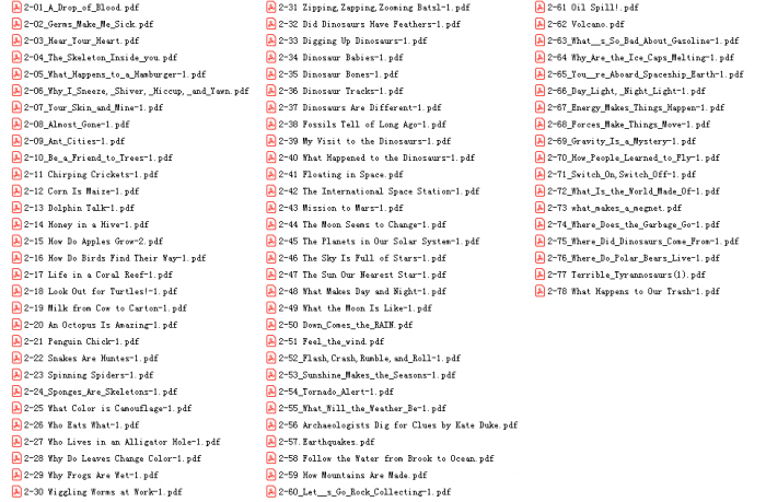 Let's Read and Find out Science》118册自然科普启蒙绘本PDF+MP3音频 