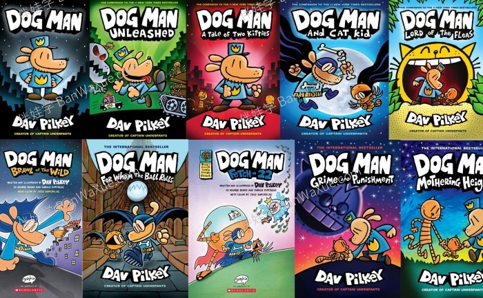 《Dog Man》神探狗狗优秀桥梁书10册 PDF 百度网盘下载