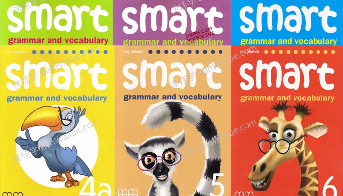 《Smart Grammar and Vocabulary》聪明儿童语法词汇1-6级音频+PDF 百度云网盘下载