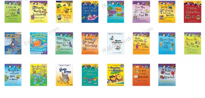 《Words Are Categorical》24册英语单词趣味漫画语法绘本PDF 百度云网盘下载