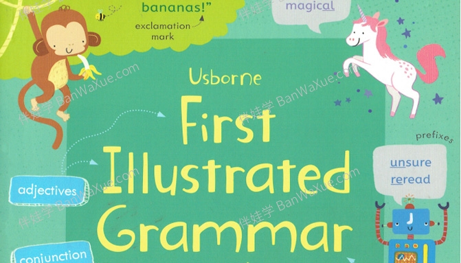 《First Illustrated Grammar and Punctuation》图解语法和标点符号PDF 百度云网盘下载