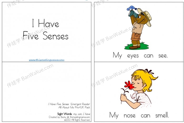 《All About Me》“关于我的”专项练习纸 PDF百度网盘下载