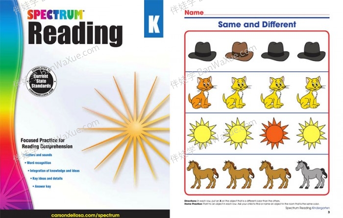 《Spectrum Reading GK-G8》美国小学光谱阅读理解练习册PDF 百度云网盘下载 精品资源 14秒前 0