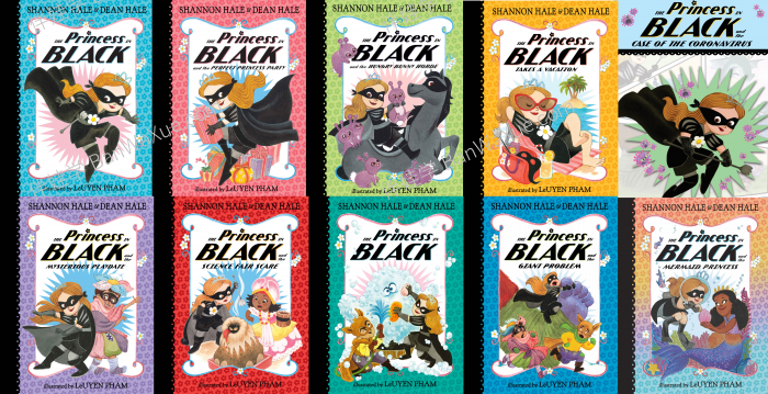 《黑衣公主 The Princess in Black》10册做不一样的公主少儿桥梁故事书音频+PDF 百度云盘下载