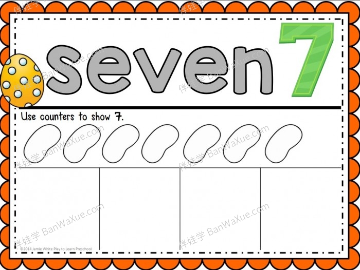 《Counting Number Mat Bundle 数字计数练习包》幼儿数学早教数感培养PDF 百度云网盘下载
