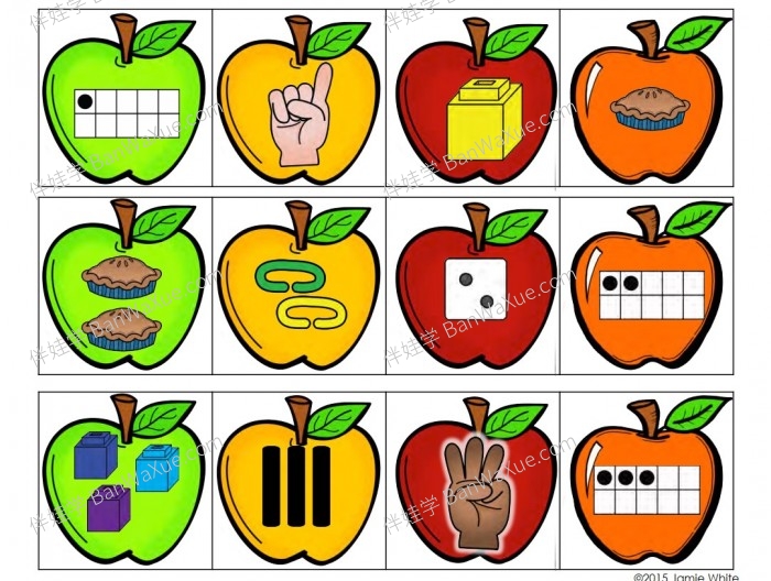 《Counting Number Mat Bundle 数字计数练习包》幼儿数学早教数感培养PDF 百度云网盘下载