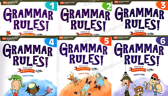 《澳洲小学语法 Grammar Rules 》G1-G6共6册附带答案PDF 百度云网盘下载