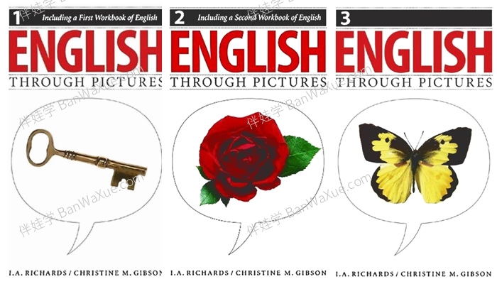 《看图学英语 English Through Pictures L1-L3》图解英语英文教材PDF+MP3音频 百度网盘下载