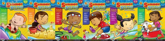 《Summer Splash Learning Activities GK-G6》暑假小学数学主题英文练习册含答案 百度云网盘下载