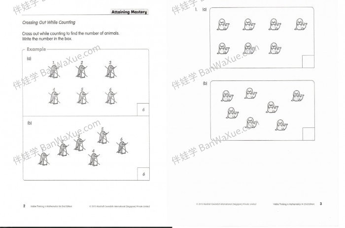 《Visible Thinking in Mathematics》新加坡1-6年级可视思维数学练习册 百度云网盘下载