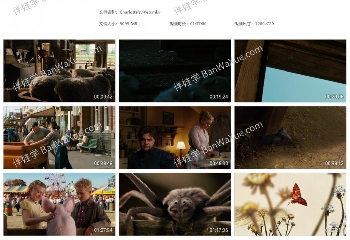 《10本儿童必读英文名著电影》PDF+MKV视频 百度云网盘下载