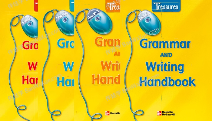 《Grammar and Writing Handbook》美国小学语法与写作教材1-6级PDF 百度云盘下载