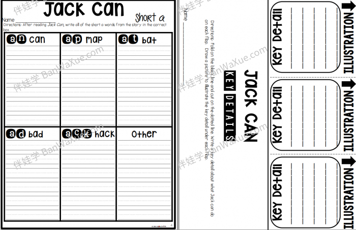 《1st Grade Unit 1-6 Reading Wonders BUNDLE》一年级英文启蒙全年6个单元英文综合作业纸PDF 百度云网盘下载