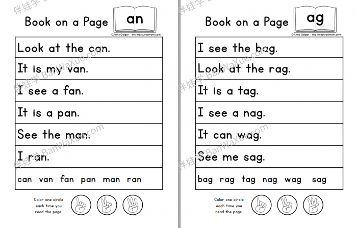 《Phonics Books & Games》自然拼读英文读本游戏练习4册PDF 百度云网盘下载