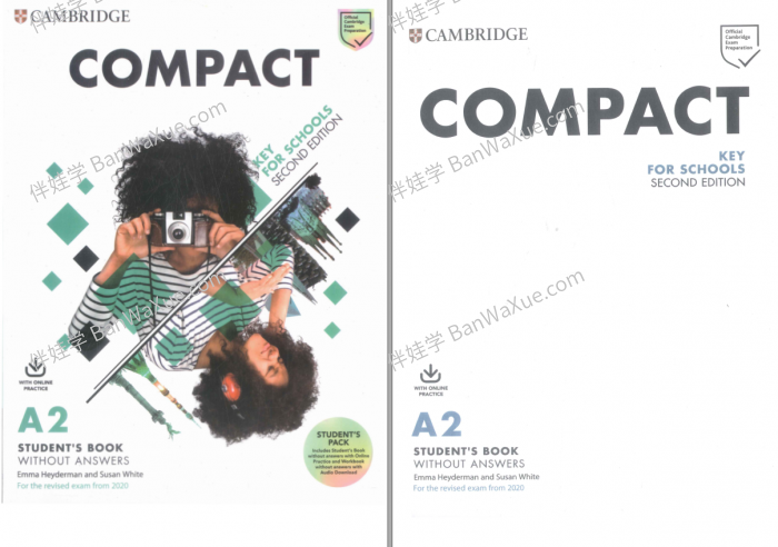 《Compact Key for Schools》2020 KET 备考用书PDF 百度云网盘下载