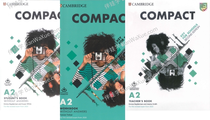 《Compact Key for Schools》2020 KET 备考用书PDF 百度云网盘下载