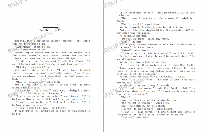 《Marvin Redpost Series Complete Collection》麻烦精马文原版8册章节书MP3+PDF 百度云网盘下载