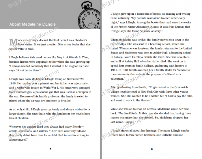 《Scholastic 学乐16册英文小说精读材料》英文桥梁章节书PDF 百度云网盘下载