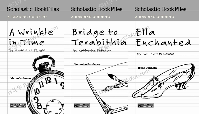 《Scholastic 学乐16册英文小说精读材料》英文桥梁章节书PDF 百度云网盘下载