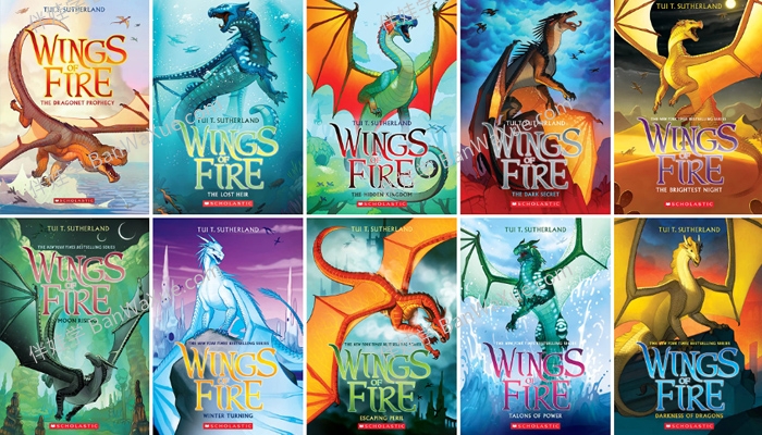 《Wings Of Fire Series Audiobooks 1-13》 火翼飞龙英文桥梁章节MP3有声书+PDF 百度云网盘下载