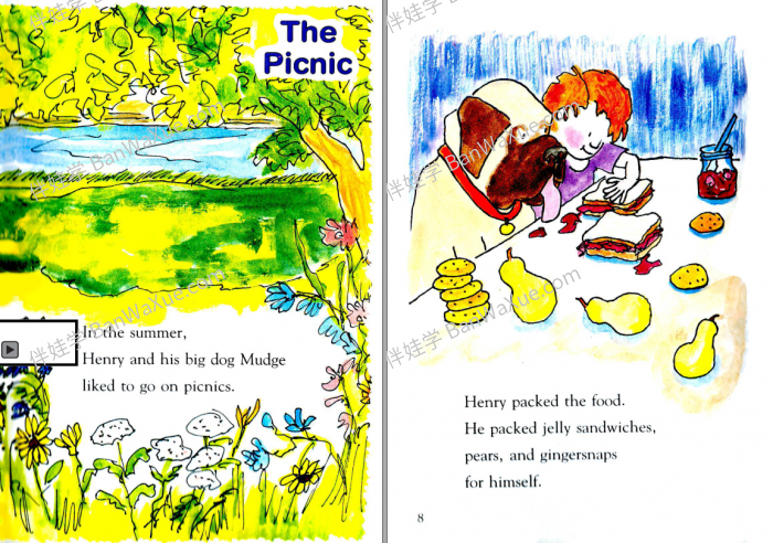 《Henry and Mudge》亨利和大狗玛吉系列启蒙英文绘本过渡桥梁书PDF 百度云网盘下载