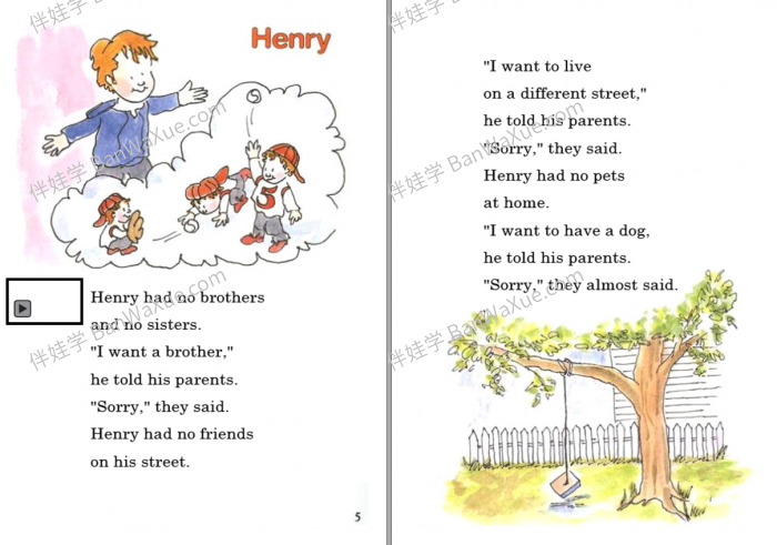 《Henry and Mudge》亨利和大狗玛吉系列启蒙英文绘本过渡桥梁书PDF 百度云网盘下载