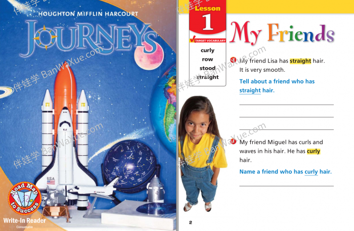 《Journey Write in Reader》美国原版阅读写作教程阅读教材PDF 百度云网盘下载