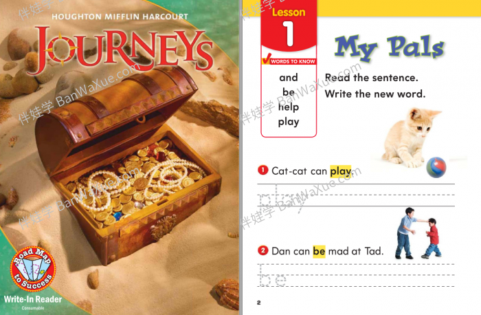 《Journey Write in Reader》美国原版阅读写作教程阅读教材PDF 百度云网盘下载