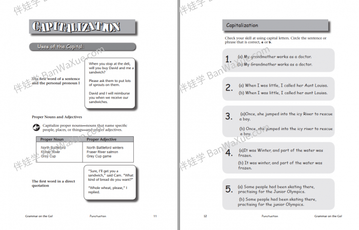 《Grammar On The Go G1-G5》初级英文语法练习册PDF 百度云网盘下载
