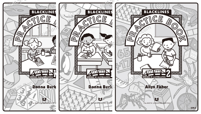 《Blacklines Practice Book K-L5》 6册英文数学练习册带答案PDF 百度云网盘下载