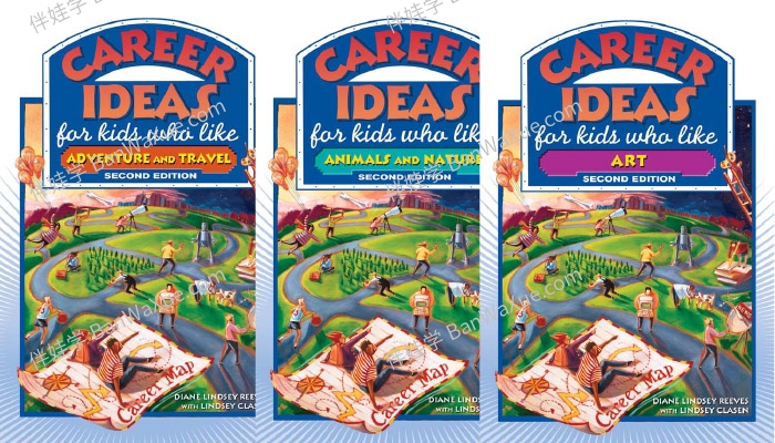 《孩子们‮职的‬业生涯 The Career Ideas for Kids》10册职业想法英文桥梁书PDF 百度网盘下载