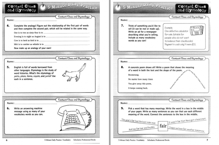 《5-minute Daily Practice Vocabulary》小学英语5分钟词汇练习册PDF 百度网盘下载